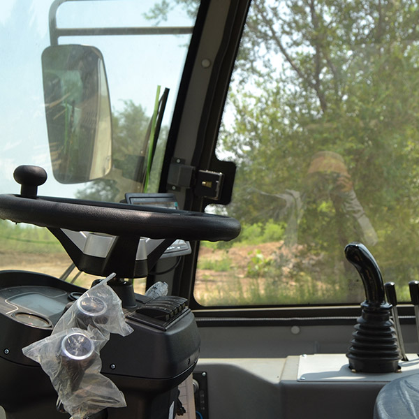 Comfortable cab